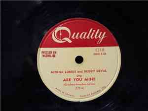 Myrna Lorrie - Are You Mine / You Bet I Kissed Him