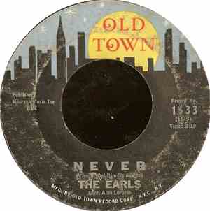 The Earls - Never / I Keep A Tellin' You