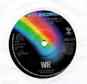 War - I'm The One Who Understands