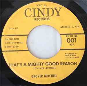 Grover Mitchell - That's A Mighty Good Reason