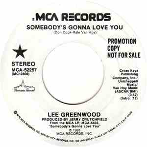 Lee Greenwood - Somebody's Gonna Love You