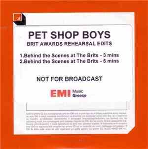 Pet Shop Boys - Brit Awards Rehearsal Edits