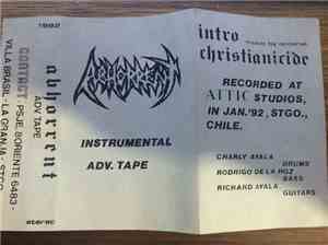 Abhorrent  - Instrumental Adv. Tape
