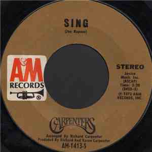 Carpenters - Sing