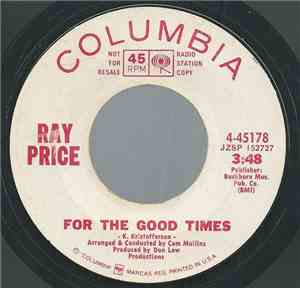 Ray Price - For the Good Times