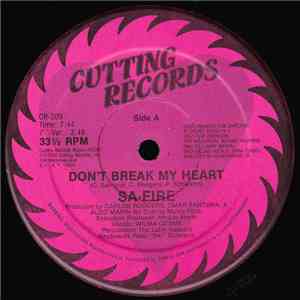 Sa-Fire - Don't Break My Heart