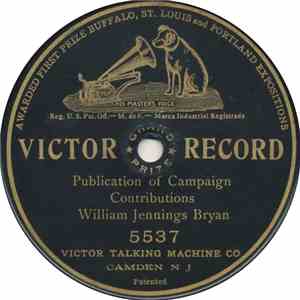 William Jennings Bryan - Publication Of Campaign Contributions
