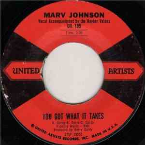 Marv Johnson - You Got What It Takes