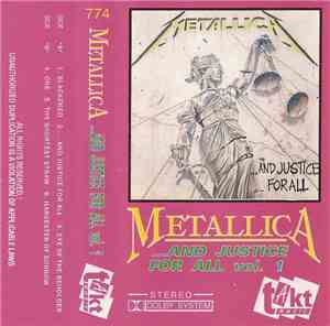 Metallica - ...And Justice For All Vol. 1