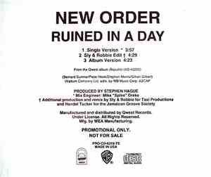 New Order - Ruined In A Day