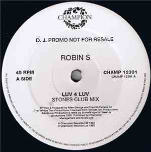 Robin S. - Luv 4 Luv