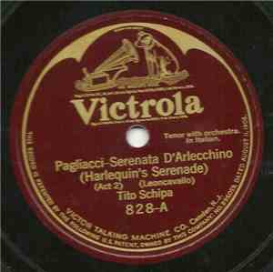 Tito Schipa - Pagliacci - Serenata D'Arlecchino / Manon - Il Sogno