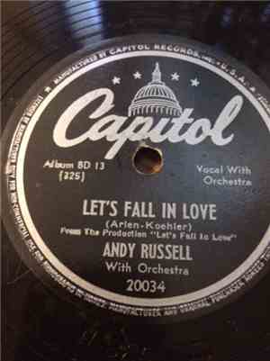 Andy Russell - Let's Fall In Love / Imagination