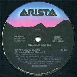 Angela Bofill - Can't Slow Down