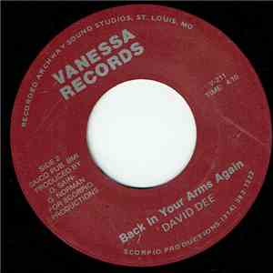 David Dee  - Keep On Doing What You Do / Back In Your Arms Again