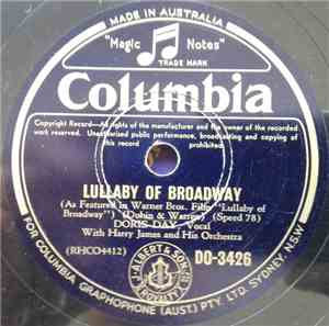 Doris Day - Lullaby Of Broadway / Very Good Advice