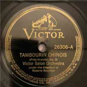Victor Salon Orchestra - Tambourin Chinois/Caprice Viennois