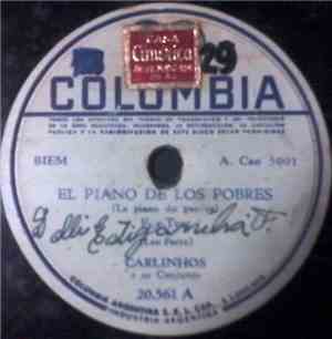 Carlinhos Y Su Conjunto - El Piano De Los Pobres = Le Piano Du Pauvre / Big ...