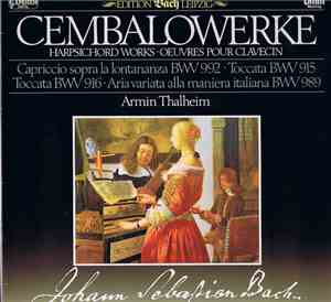 Johann Sebastian Bach, Armin Thalheim - Cembalowerke