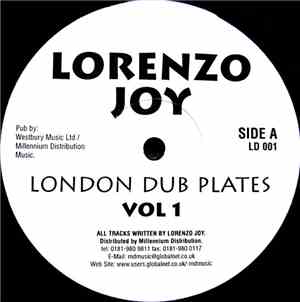 Lorenzo Joy - London Dub Plates Vol 1