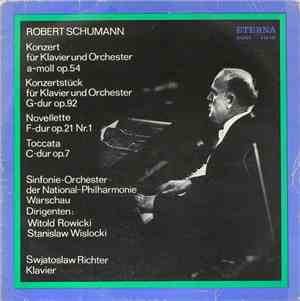 Robert Schumann / Swjatoslaw Richter - Konzert Fur Klavier Und Orchester A- ...