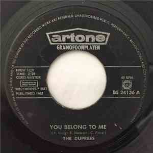 The Duprees - You Belong To Me / Take Me As I Am