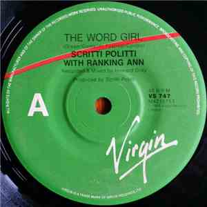 Scritti Politti With Ranking Ann - The Word Girl