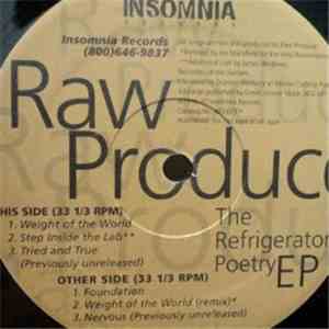 Raw Produce - The Refrigerator Poetry EP