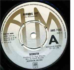 Bismuth - Running Out
