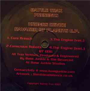 Kronos Device - Ravager Of Planets E.P.