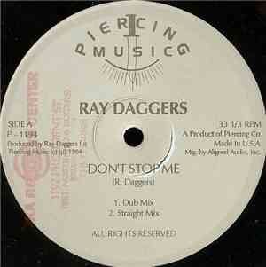 Ray Daggers - Don't Stop Me / If You See
