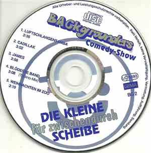 Backgrounders Comedy-Show - Die Kleine Für Zwischendurch Scheibe
