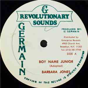 Barbara Jones / Tamlins - Boy Name Junior / Mr. Sea