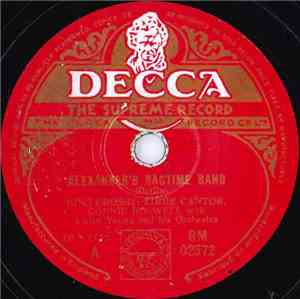 Bing Crosby, Eddie Cantor, Connie Boswell - Alexander's Ragtime Band / Home ...