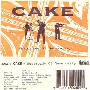 Cake - Motorcade Of Generosity
