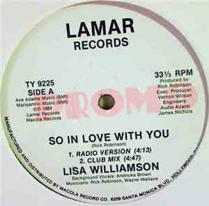 Lisa Williamson - So In Love With You