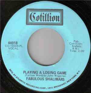 The Fabulous Shalimars - Playing A Losing Game / Afro Soul