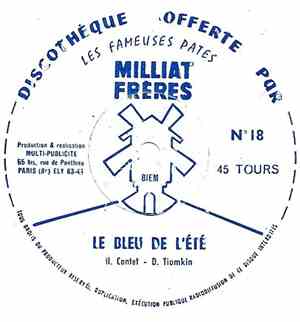Unknown Artist - Le Bleu De L'été