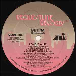 Betina - Love Is A Lie