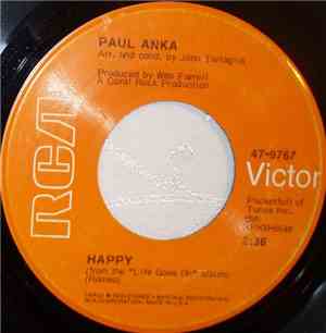 Paul Anka - Happy / Can't Get You Out Of My Mind