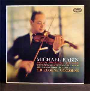 Rabin, Sir Eugene Goossens, The Philharmonia Orchestra, Paganini, Wieniawsk ...
