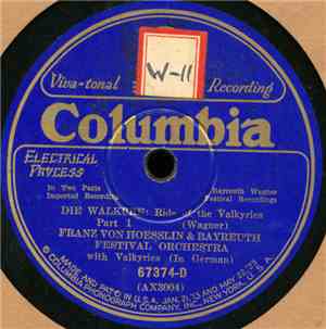 Wagner, Franz von Hoesslin, Bayreuth Festival Orch. - Die Walkure: Ride of  ...