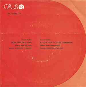 Winston Francis - Now That I'm A Man / A Little Today A Little Tomorrow