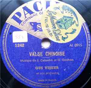 Gus Viseur Et Son Orchestre - Valse Chinoise / Volga