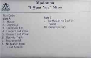 Madonna - I Want You (Mixes)