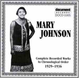 Mary Johnson - Complete Recorded Works In Chronological Order 1929-1936