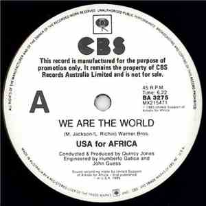 USA For Africa - We Are The World