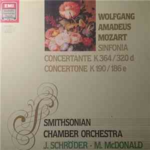 Wolfgang Amadeus Mozart, Smithsonian Chamber Orchestra, Jaap Schröder, Mari ...