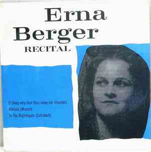 Erna Berger - Recital