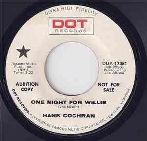 Hank Cochran - One Night For Willie